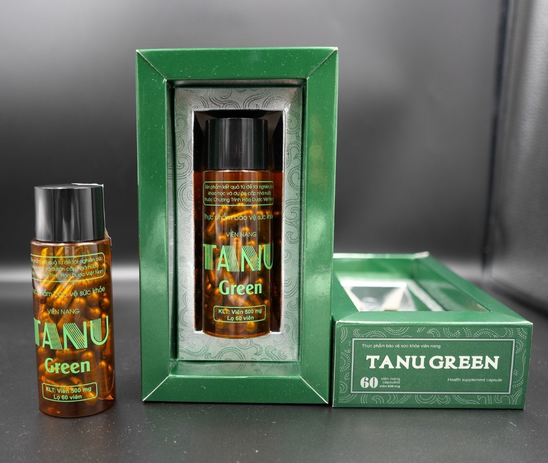 TANU Green chống lão hóa, hạn chế xơ vữa động mạch, giảm nguy cơ tăng huyết áp